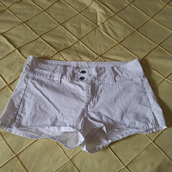Diesel Pants - Diesel white short shorts